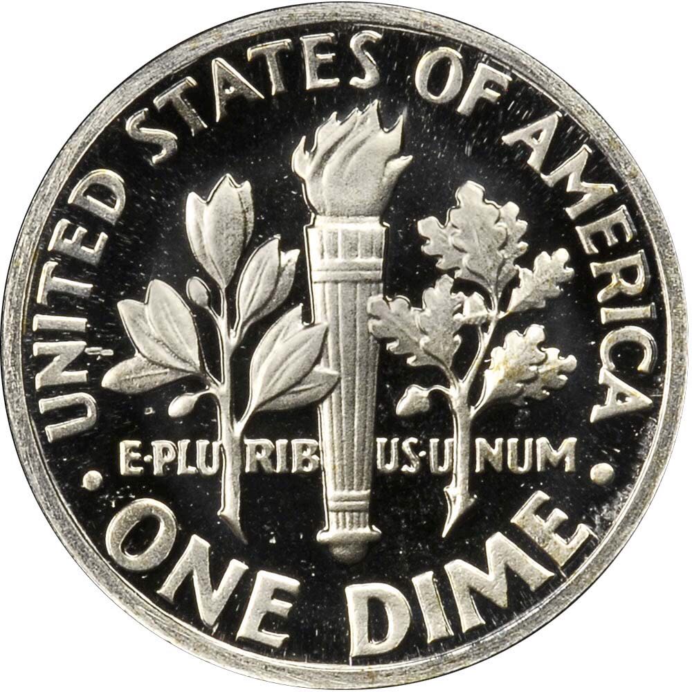 1970 Roosevelt Dime  coin collectible - Main Image 2
