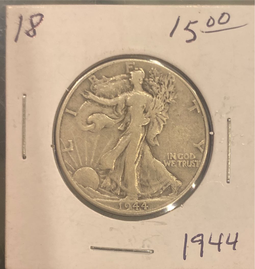 Walking Liberty Half 1944-P  coin collectible - Main Image 3
