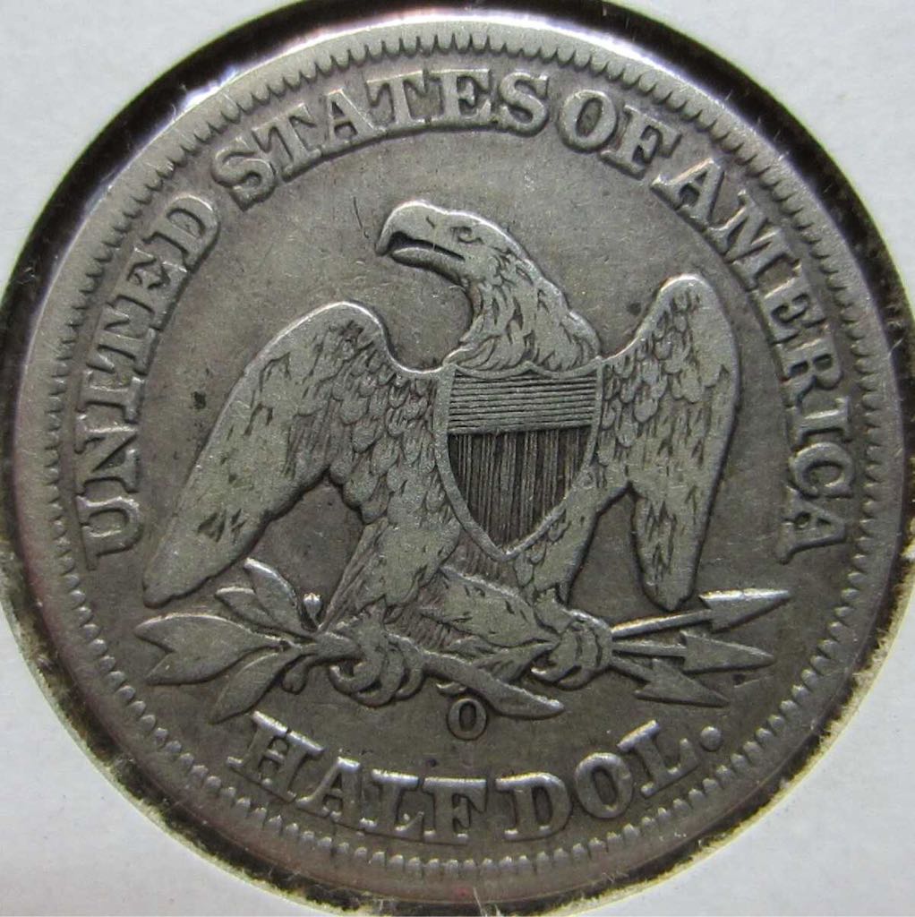 Seated Liberty Half Dollar 1876  coin collectible - Main Image 2