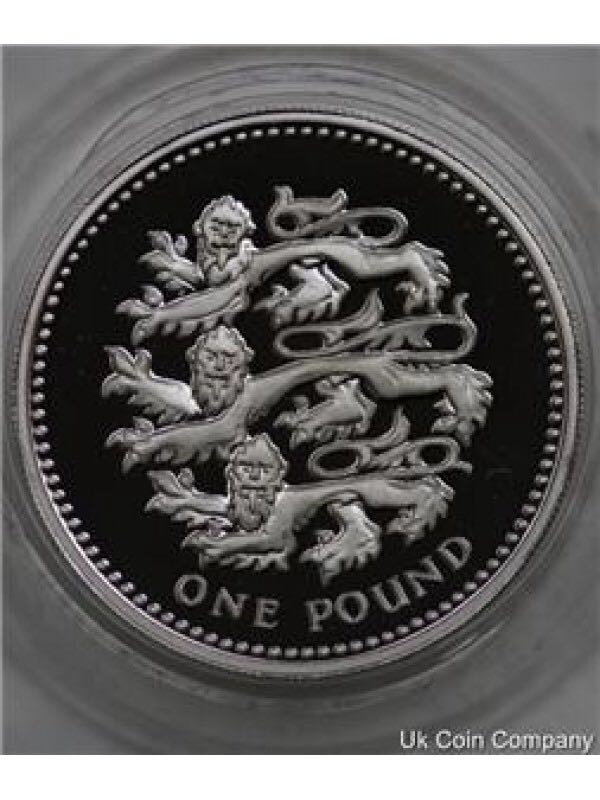 1997 Pound Proof Uk  coin collectible - Main Image 2