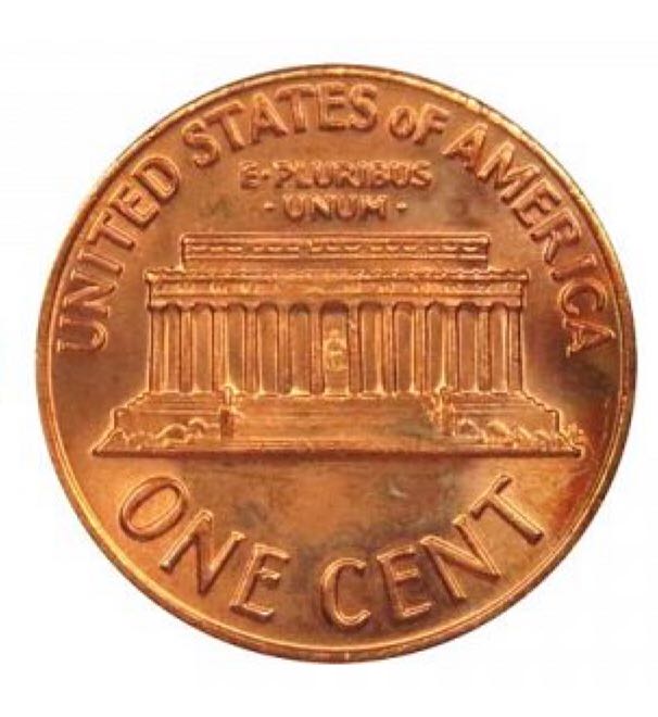 1971-D Lincoln Penny  coin collectible - Main Image 2