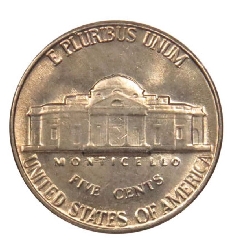 1961 Jefferson Nickel ‘Proof’  coin collectible - Main Image 2