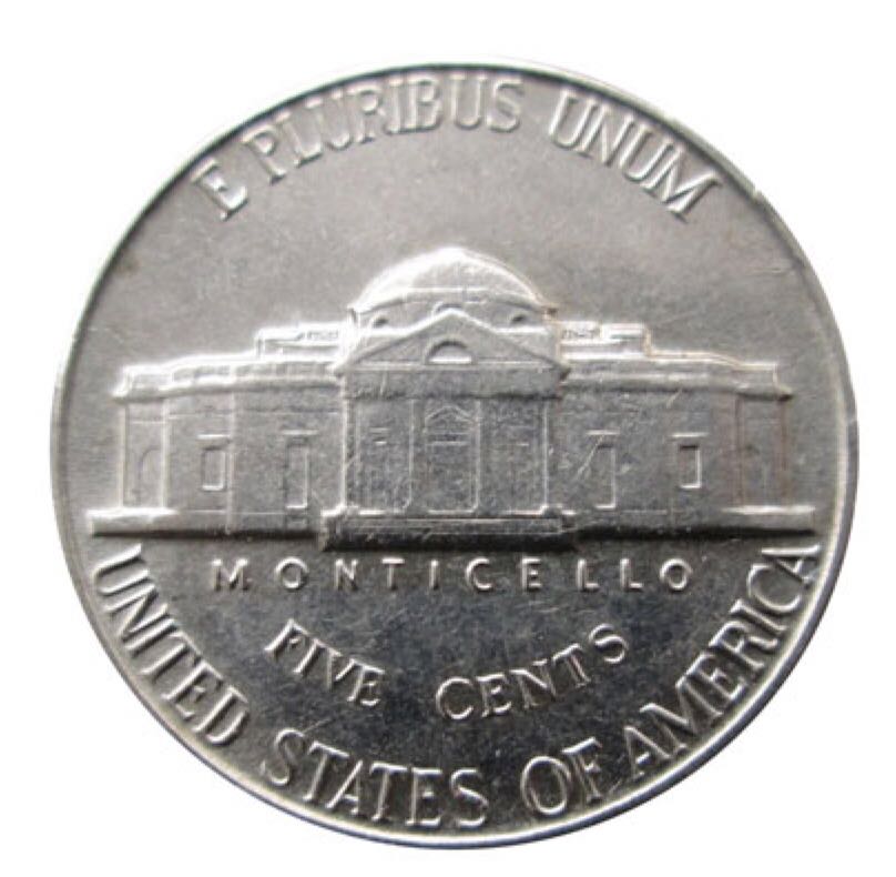 1962 Nickel  coin collectible - Main Image 2