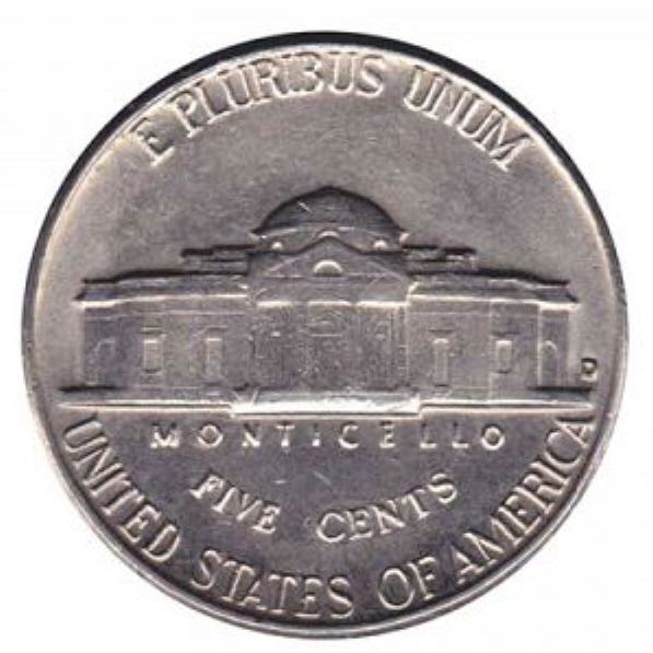 Nickel 1963  coin collectible - Main Image 2