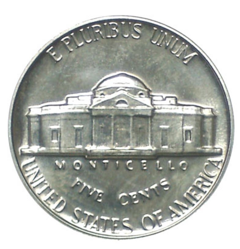 1964 Nickel P  coin collectible - Main Image 2