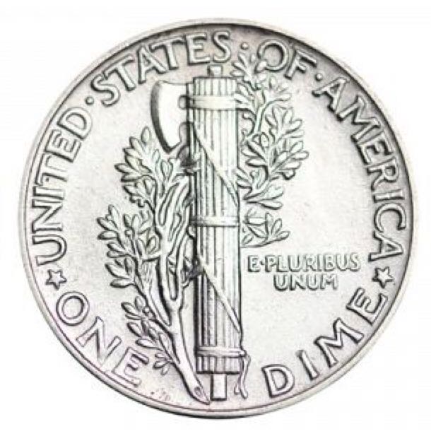 1930 Mercury Head Dime  coin collectible - Main Image 2