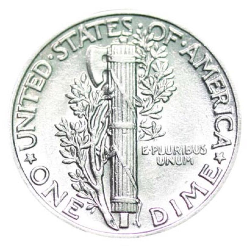 1936 Mercury Head Dime  coin collectible - Main Image 2