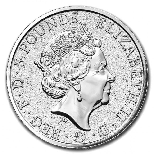 British Queen’s Beast #2 The Griffin  coin collectible - Main Image 2