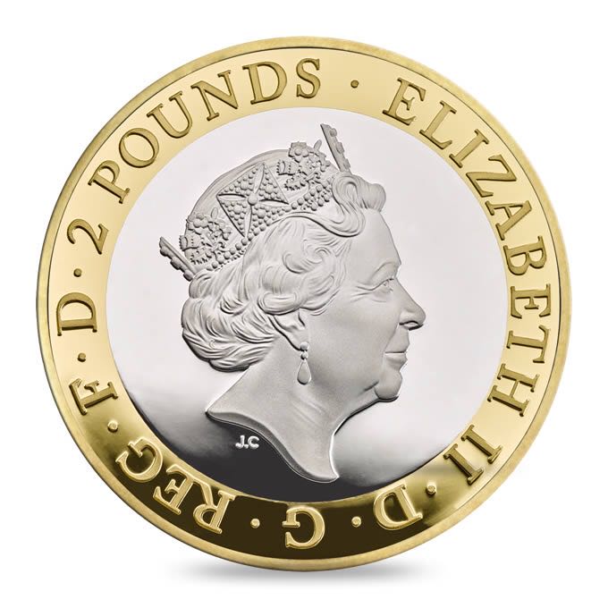 £2 Shakespeare Tradgies UNC    coin collectible - Main Image 2