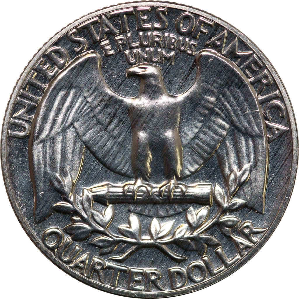 1971-D Washington Quarter  coin collectible - Main Image 2