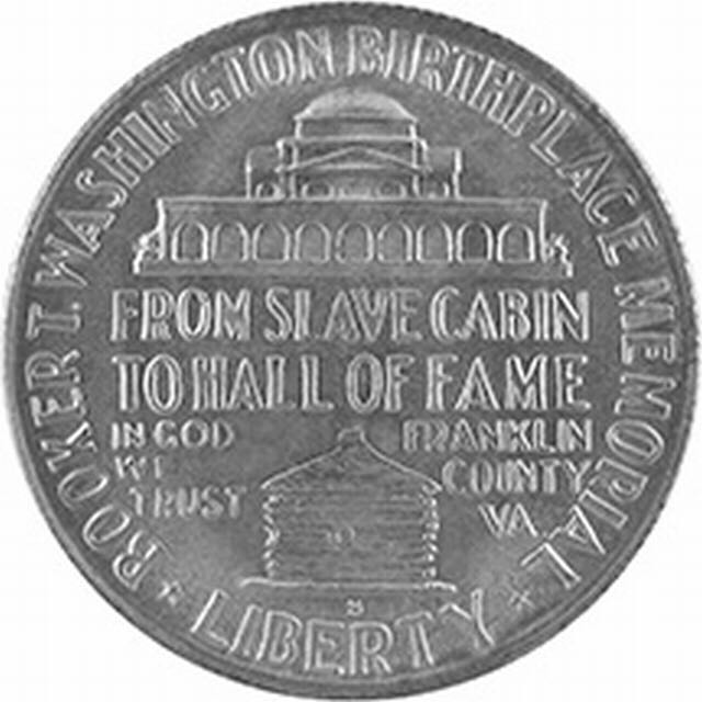 1946 Booker T Washington 31,000/99.0  coin collectible - Main Image 2