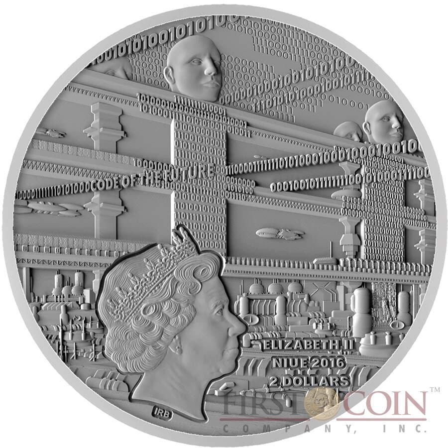 Artificial Intelligence Silver  coin collectible - Main Image 2
