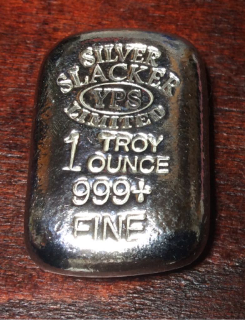 Silver Slacker Play Button  coin collectible - Main Image 2