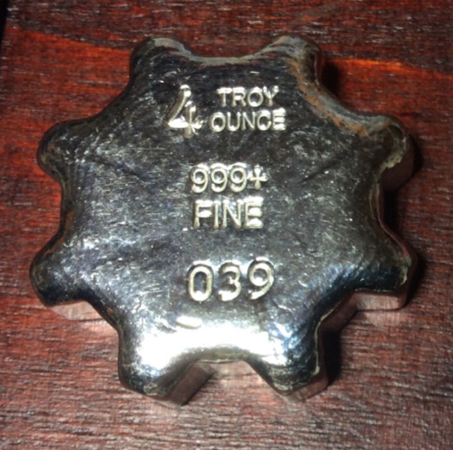 Silver Slacker 2017 Big Cog  coin collectible - Main Image 2