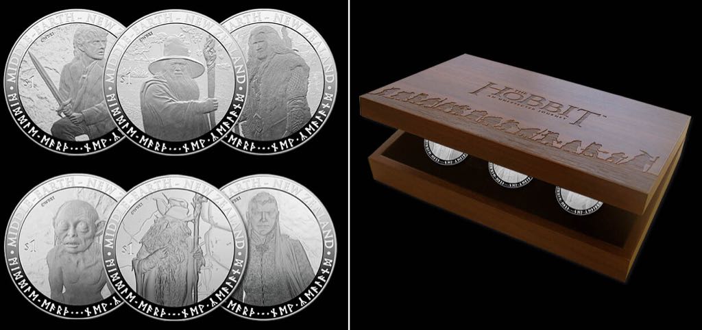 Hobbit Ten Ounce Silver Proof Set, The  coin collectible - Main Image 2