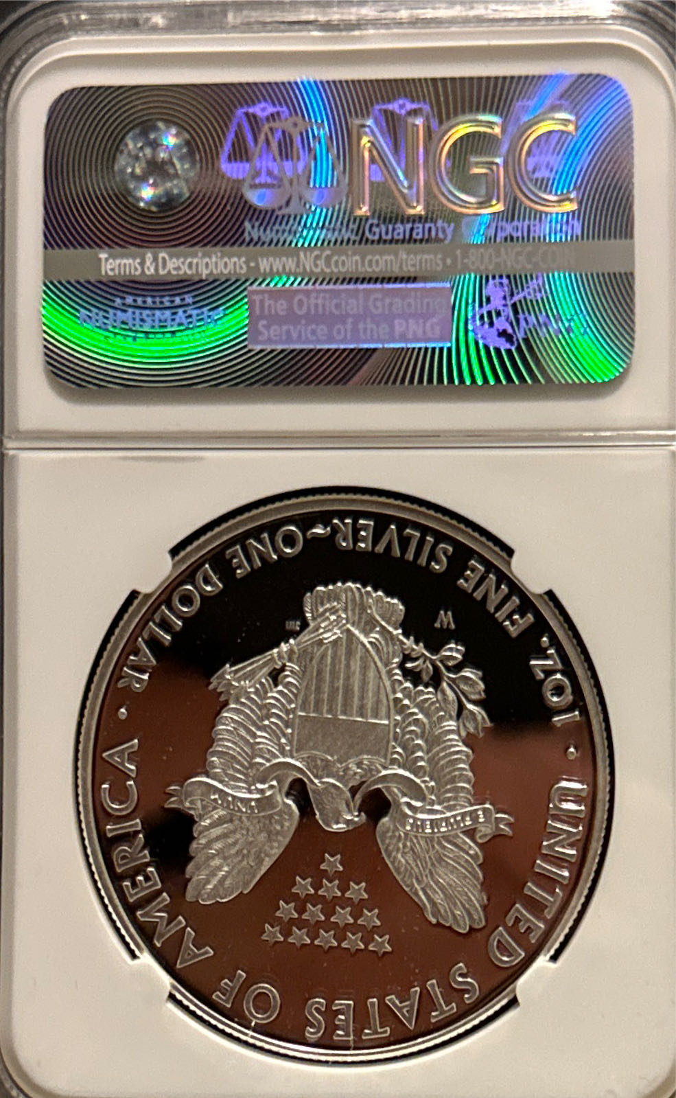 2015 W Eagle S$1 - Uncirculated  coin collectible - Main Image 2