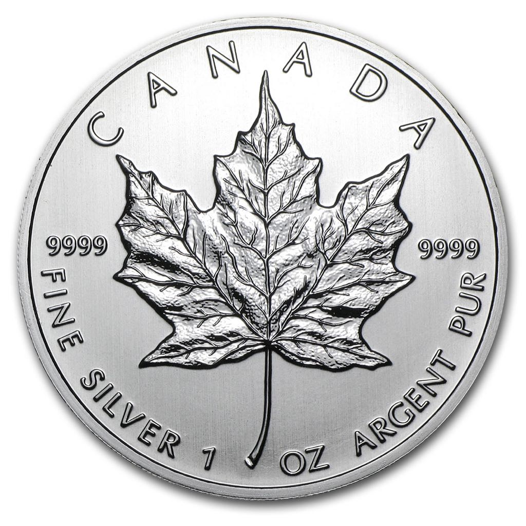 5 Dollar Canadian Maple Leaf  coin collectible - Main Image 2
