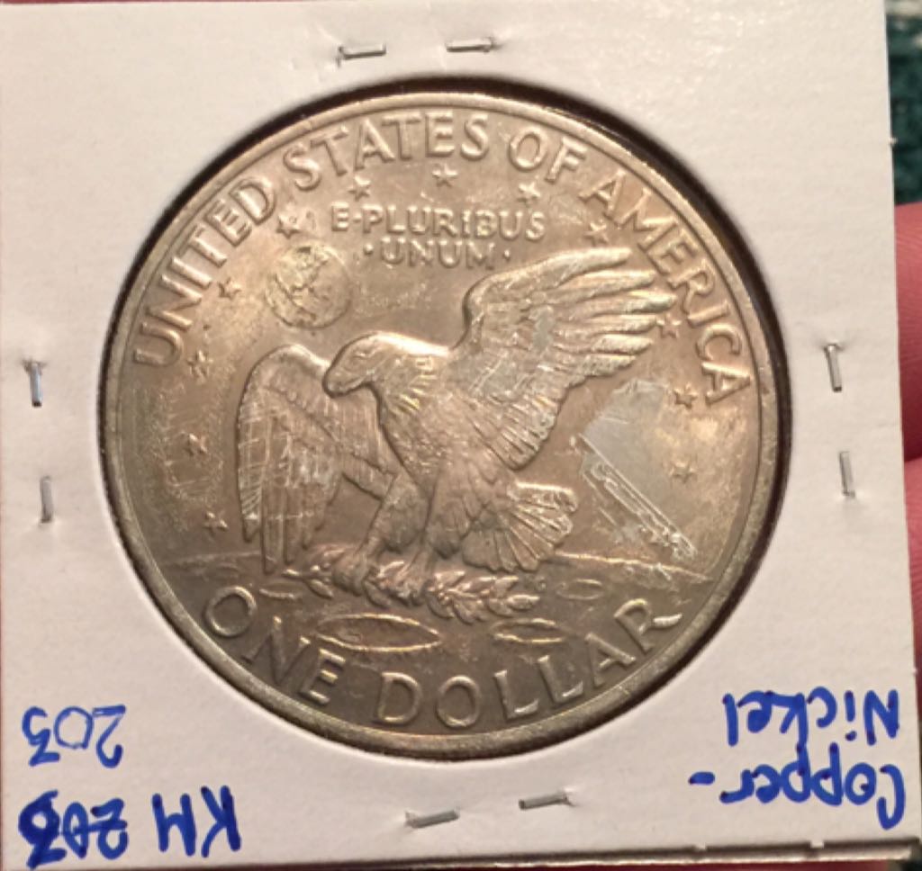 1972 P Dollar  coin collectible - Main Image 2