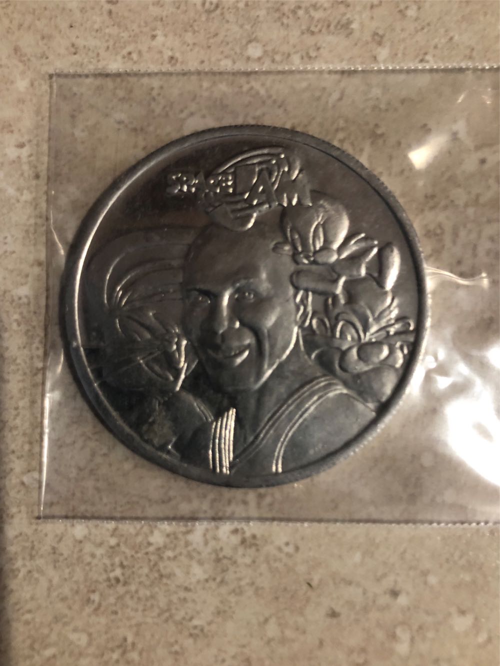 Space Jam Michael Jordan  coin collectible - Main Image 2