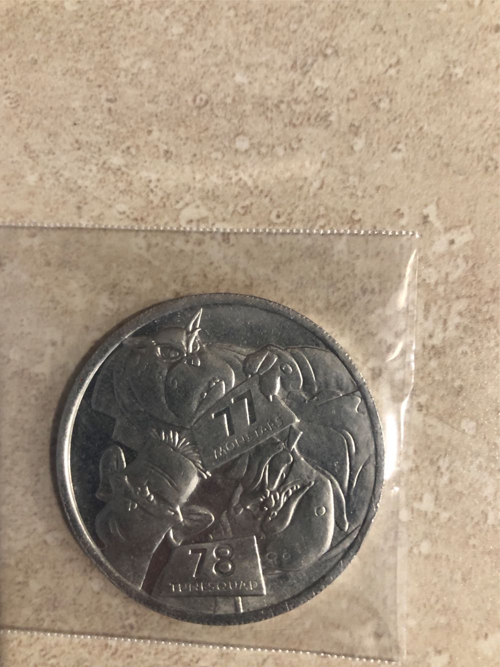 Space Jam Michael Jordan  coin collectible - Main Image 3