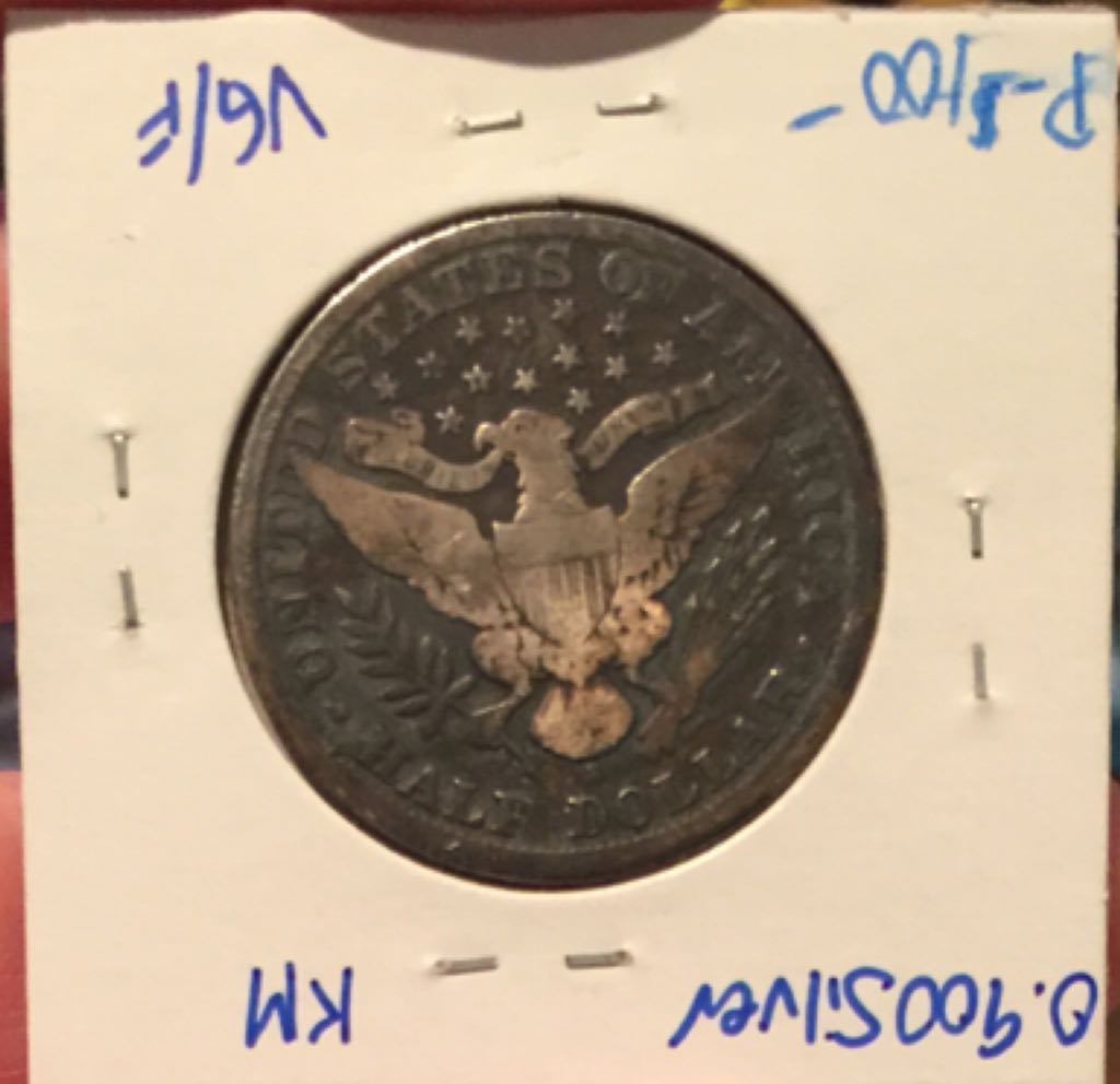 1898 S Barber Half Dollar  coin collectible - Main Image 2