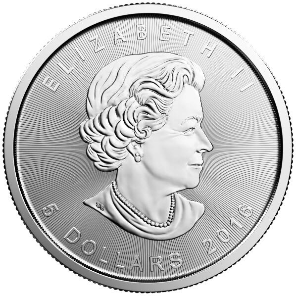 1oz Canadian Maple Leaf 2016  coin collectible - Main Image 2