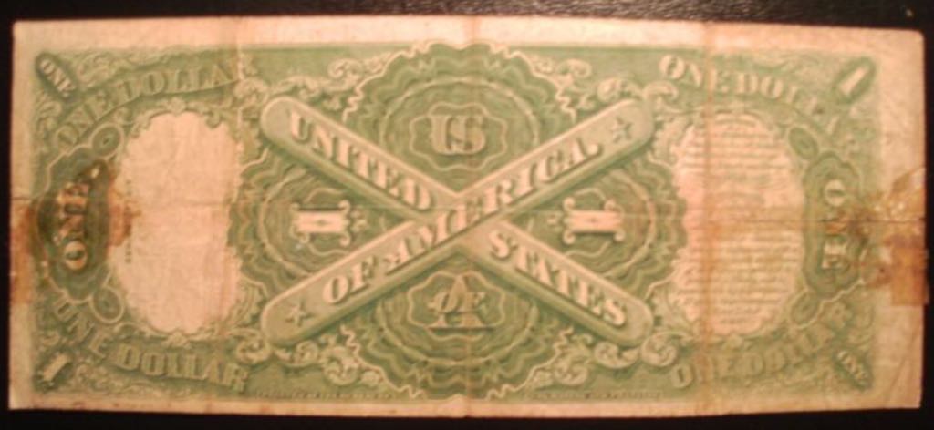 One Dollar Legal Tender Note  coin collectible - Main Image 2