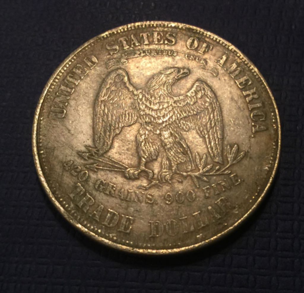 Trade Dollar  coin collectible - Main Image 2