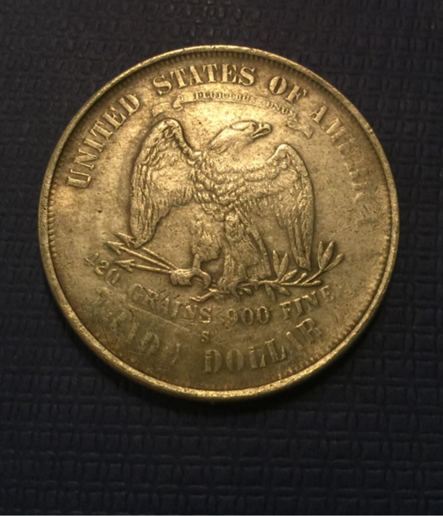 Trade Dollar S  coin collectible - Main Image 2