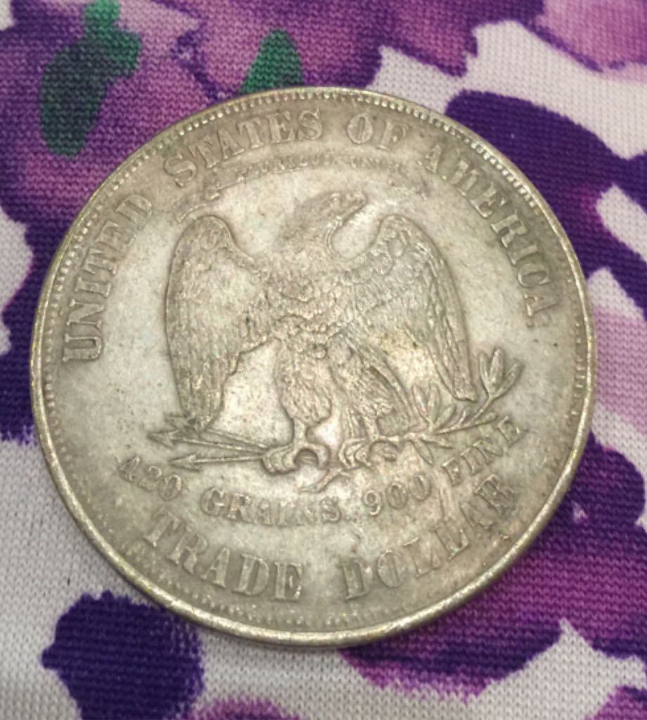 Trade Dollar Replica  coin collectible - Main Image 2
