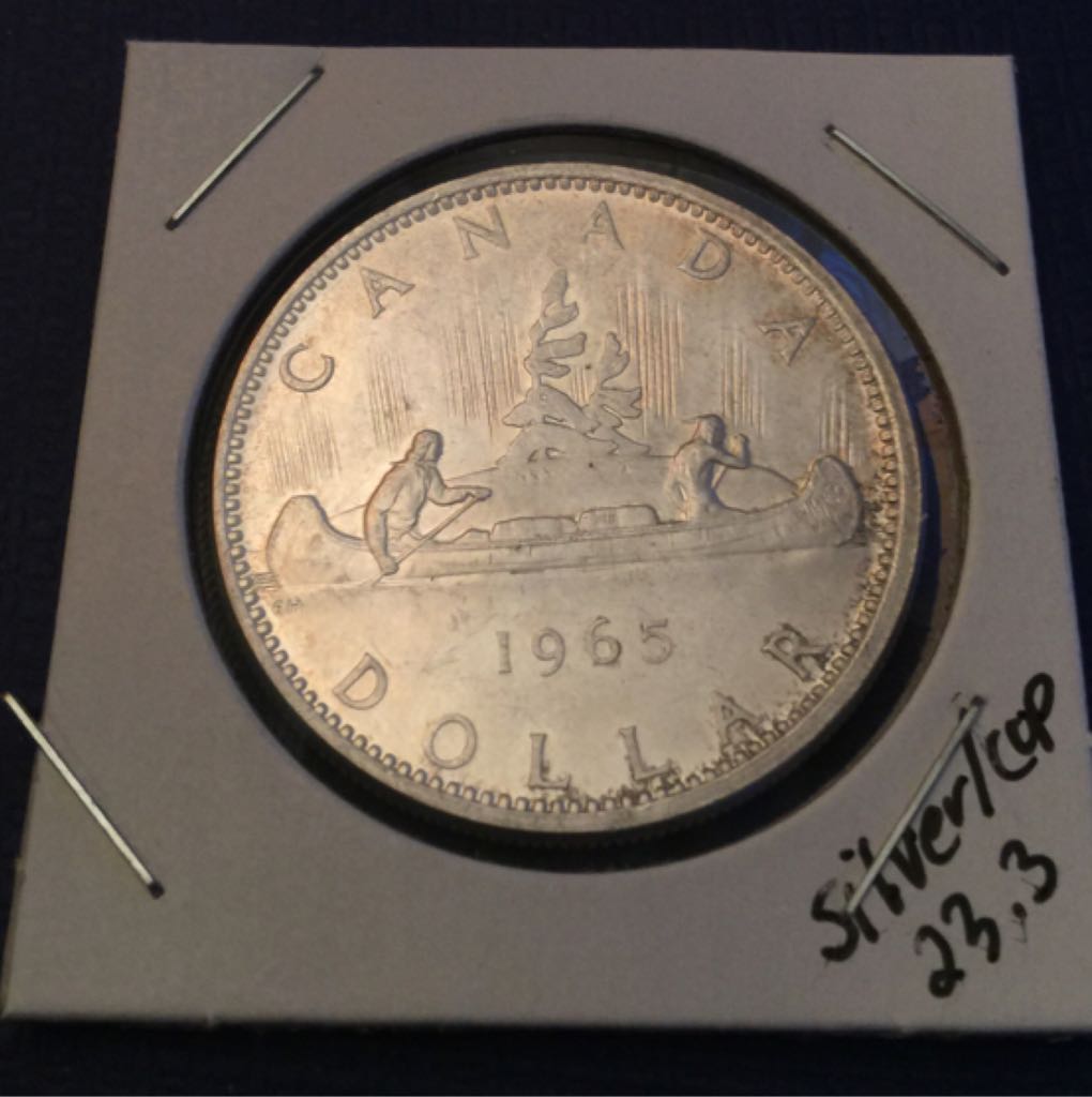 1965 Silver Dollar  coin collectible - Main Image 2