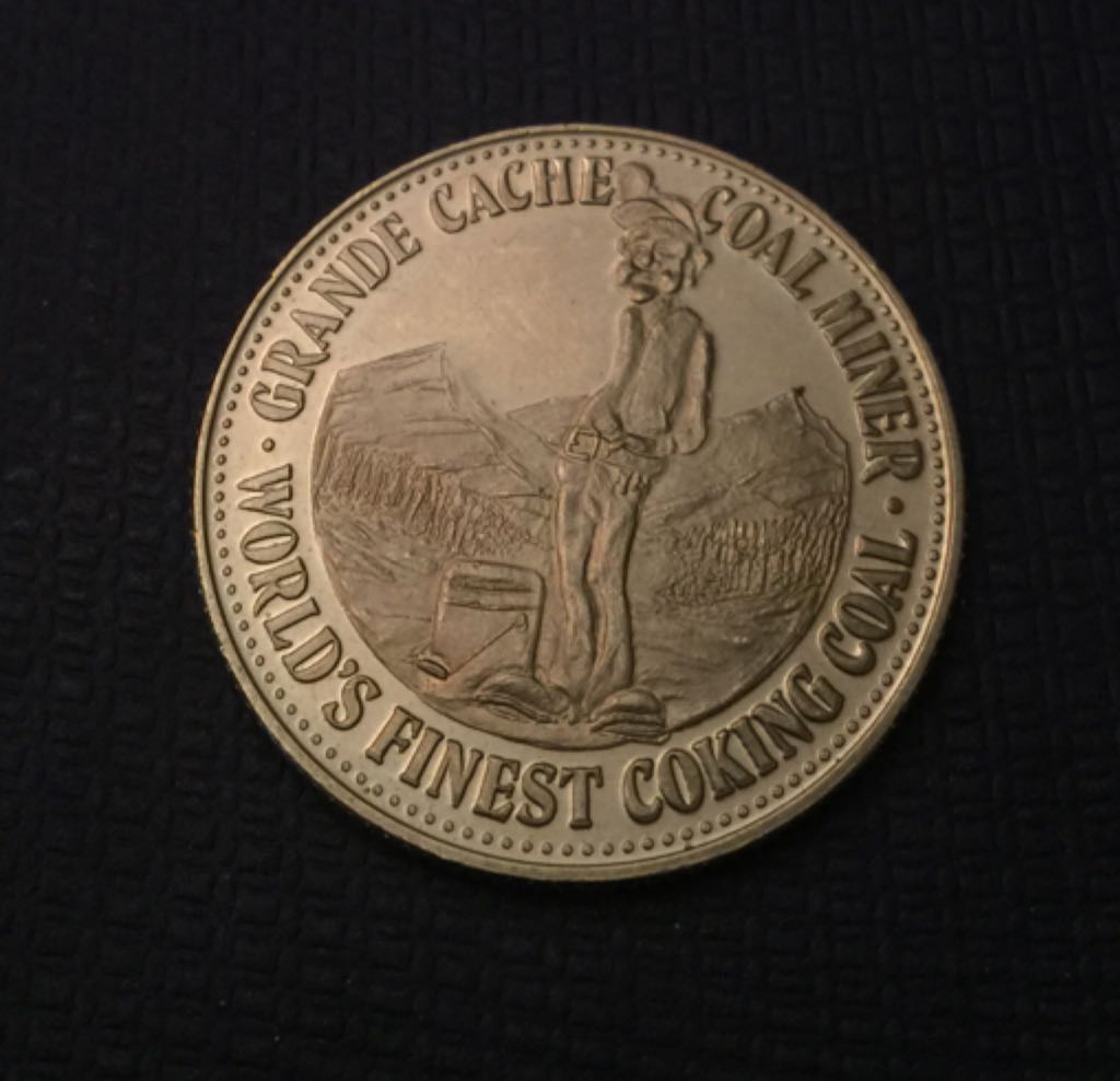 1979 Grande Cache Alberta Trade Dollar  coin collectible - Main Image 2