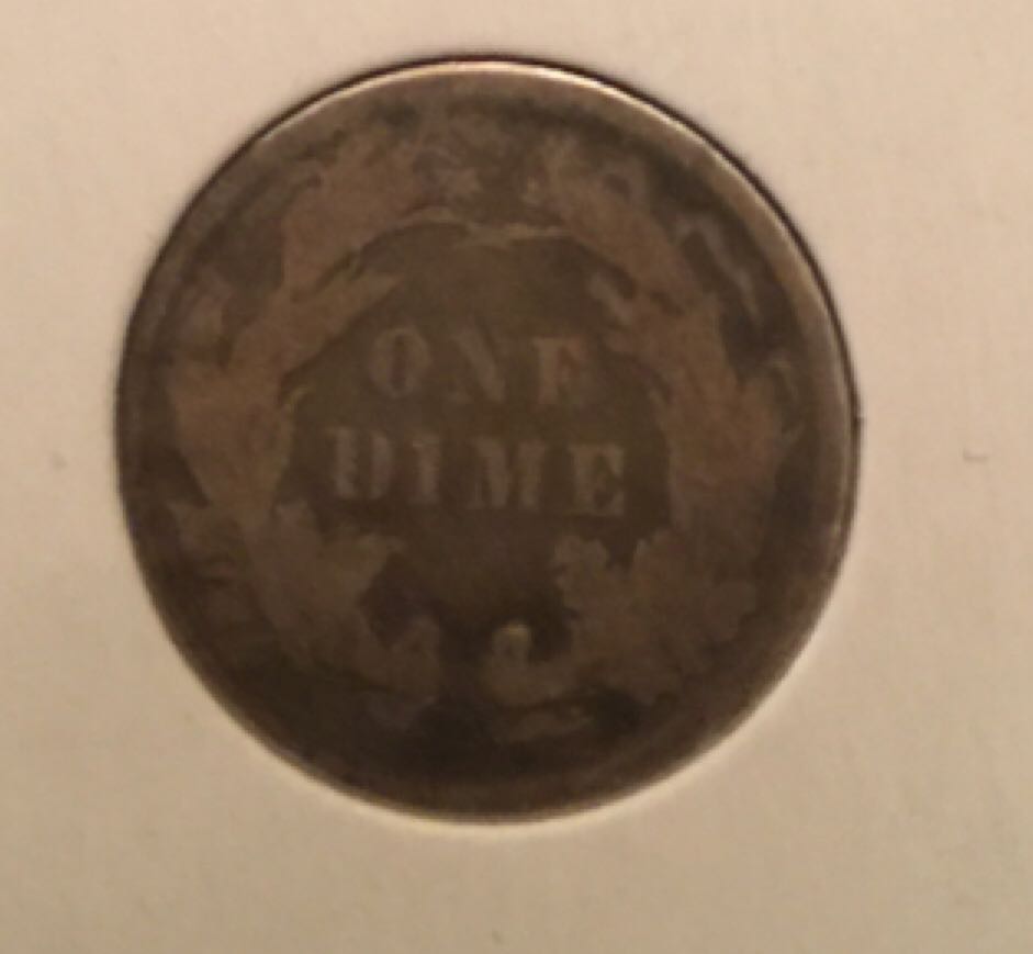 Liberty Seated Dime  coin collectible - Main Image 2