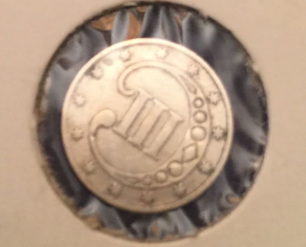 1952 Silver Three-cent Pieces  coin collectible - Main Image 2