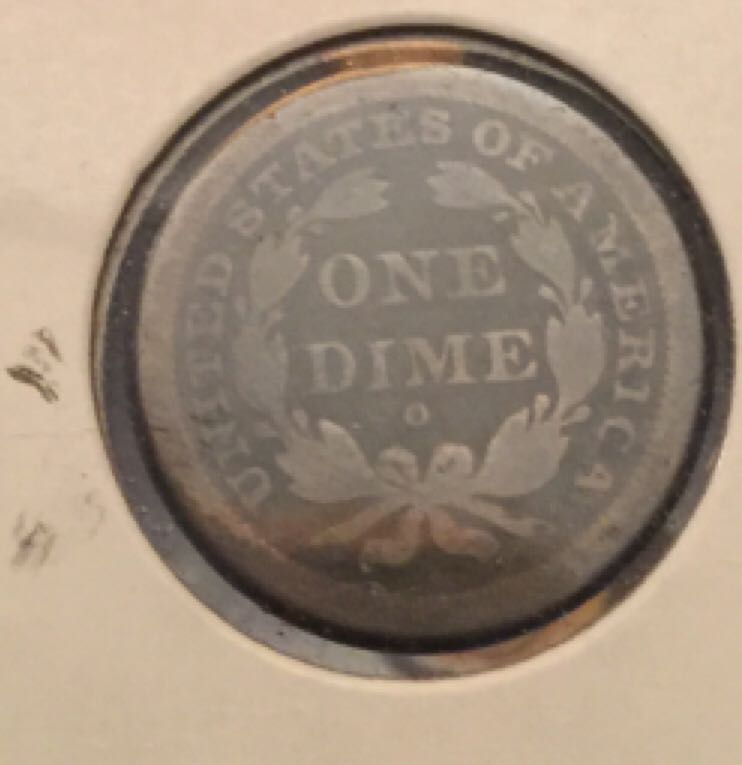 1841 Liberty Seated Dime  coin collectible - Main Image 2