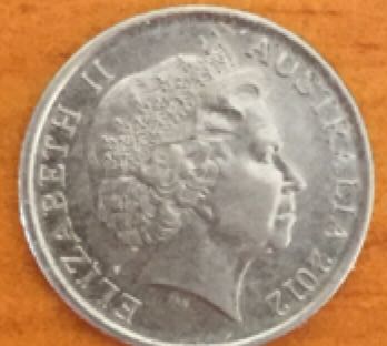 Australian 2012 Five Cent Coin  coin collectible - Main Image 2