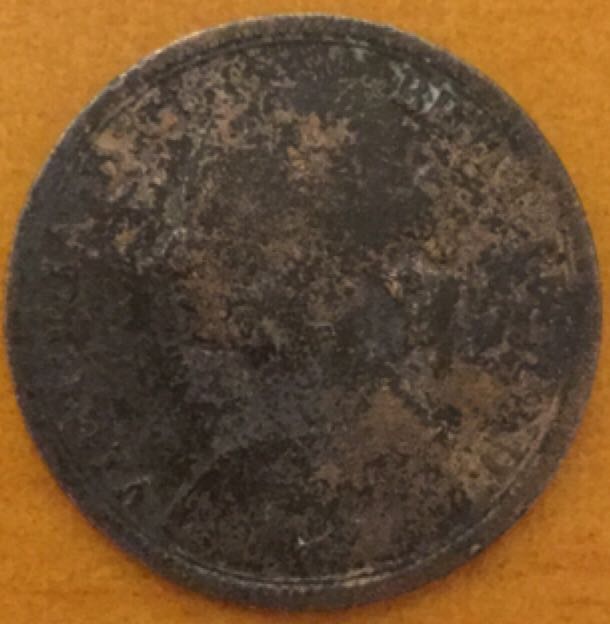 1880 Half Penny  coin collectible - Main Image 2