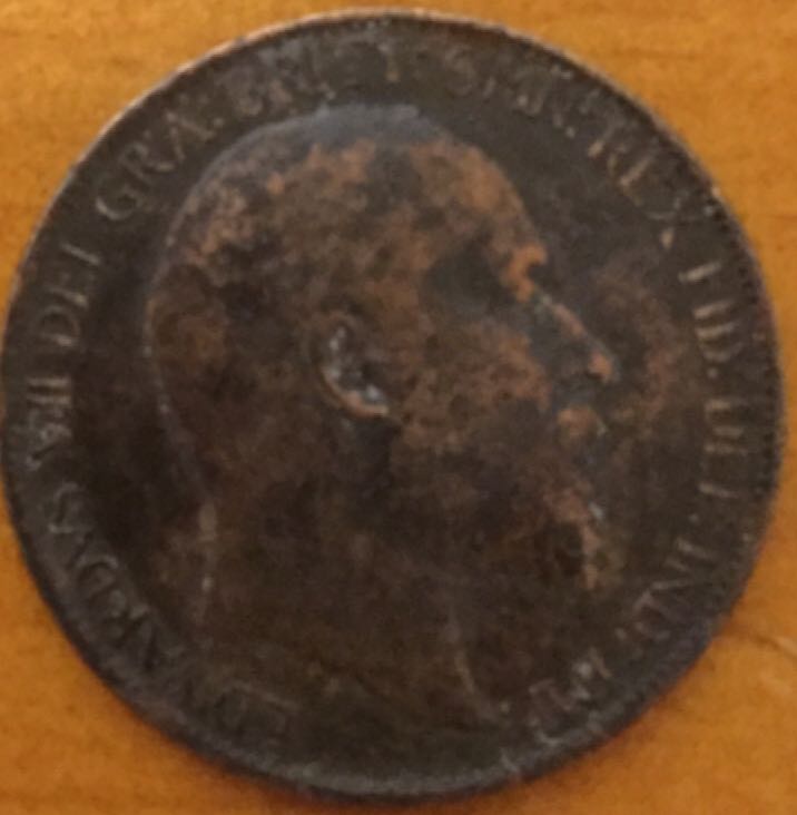 1907 Half Penny  coin collectible - Main Image 2