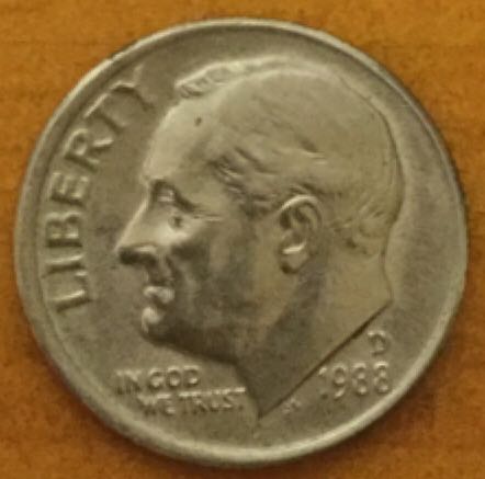 Anerican 1 Dime  coin collectible - Main Image 2