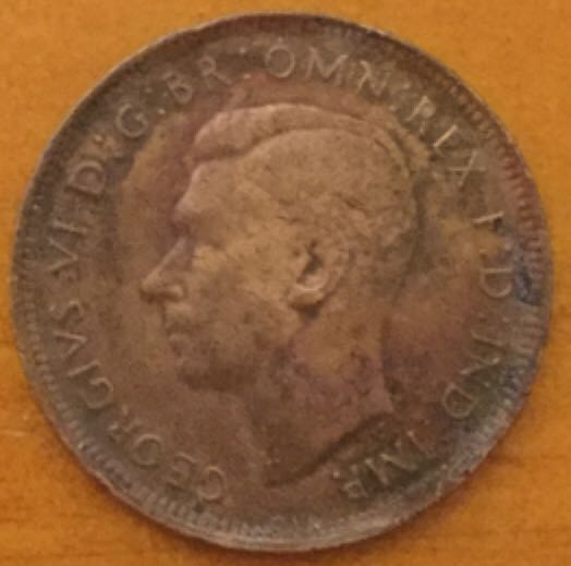 Australian 1948 Half Penny  coin collectible - Main Image 2