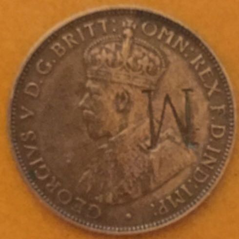 Australian 1917 One Half Penny  coin collectible - Main Image 2