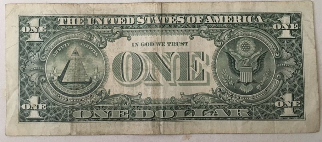 One Dollar Federal Reserve Note  coin collectible - Main Image 2