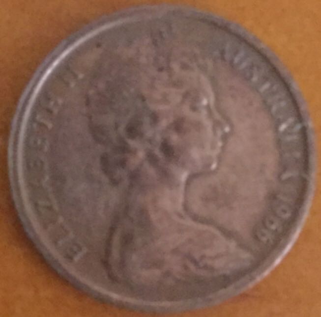 Australian 1966 One Cent Coin  coin collectible - Main Image 2