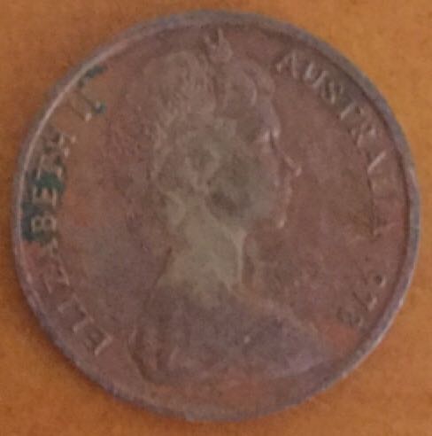 Australian 1978 One Cent Coin  coin collectible - Main Image 2