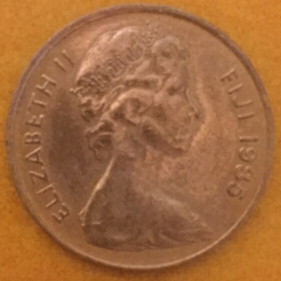 Fiji One Cent Coin  coin collectible - Main Image 2
