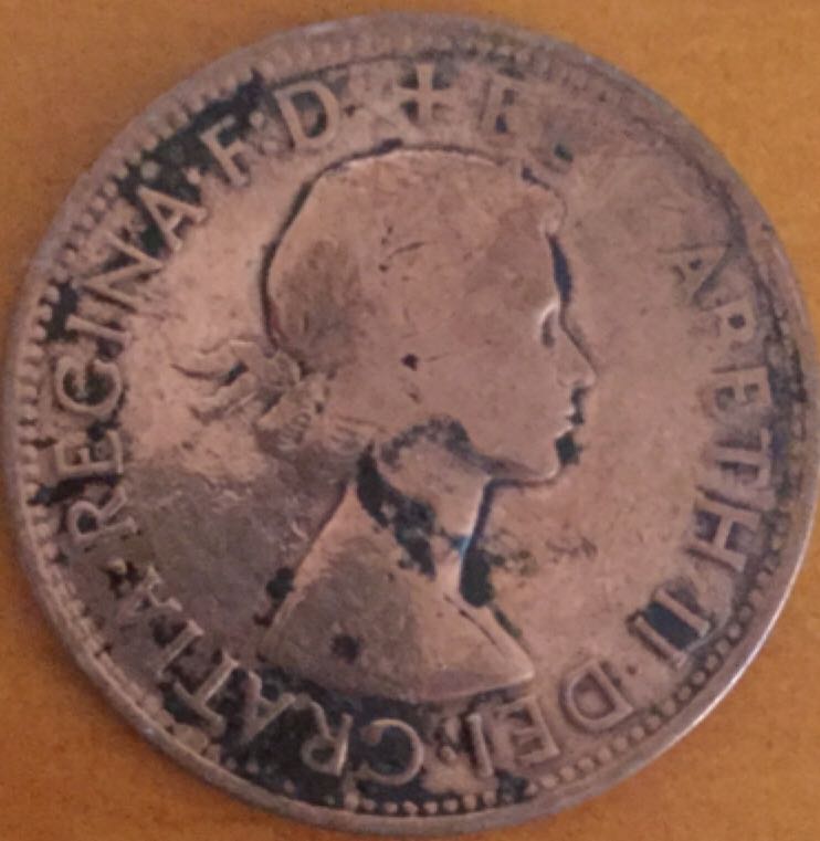 Australian 1955 One Penny Coin  coin collectible - Main Image 2