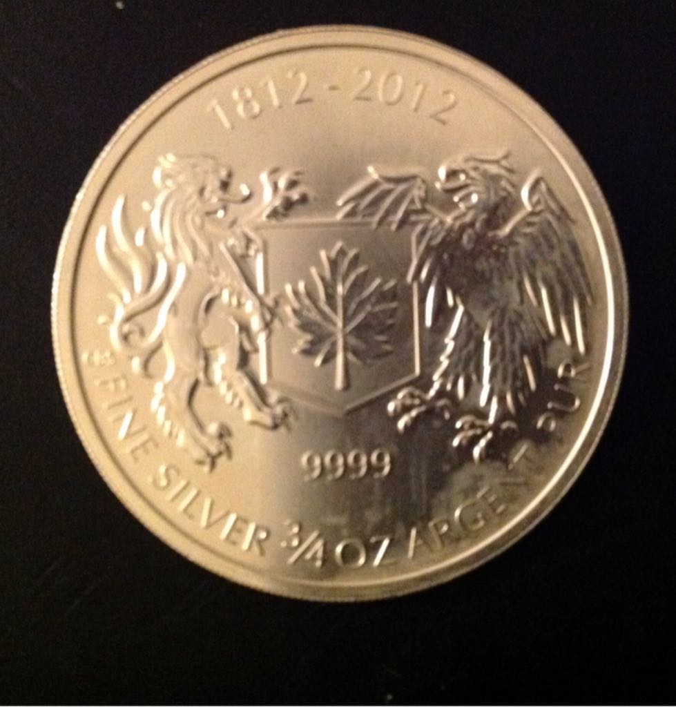 $1 Canada 1812-2012 Elizabeth II  coin collectible - Main Image 2