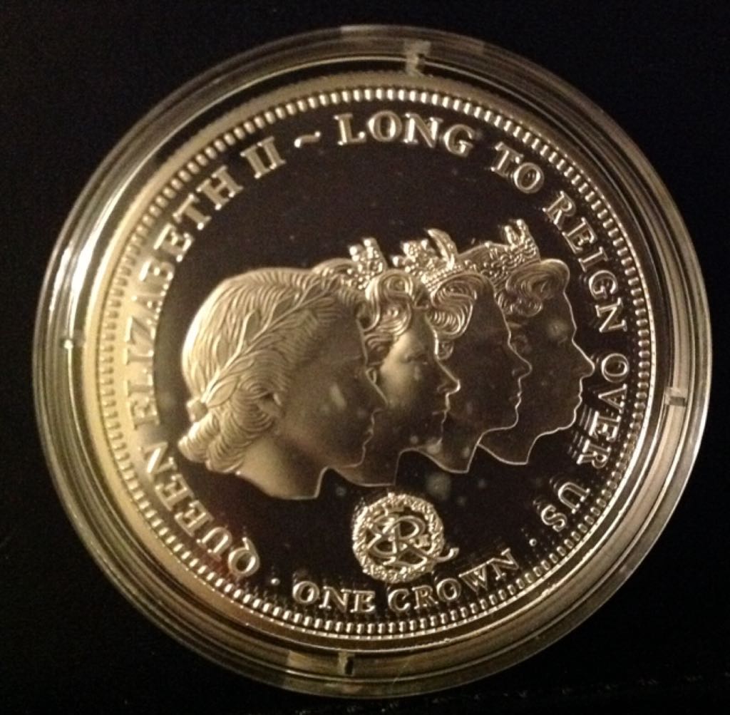 2015 One Crown Long To Reign  coin collectible - Main Image 2