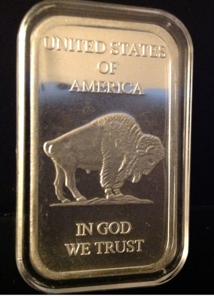 1 Oz. Silver Liberty Bar  coin collectible - Main Image 2