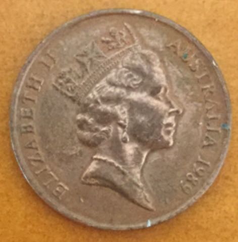 Australian 1989 2 Cent Coin  coin collectible - Main Image 2